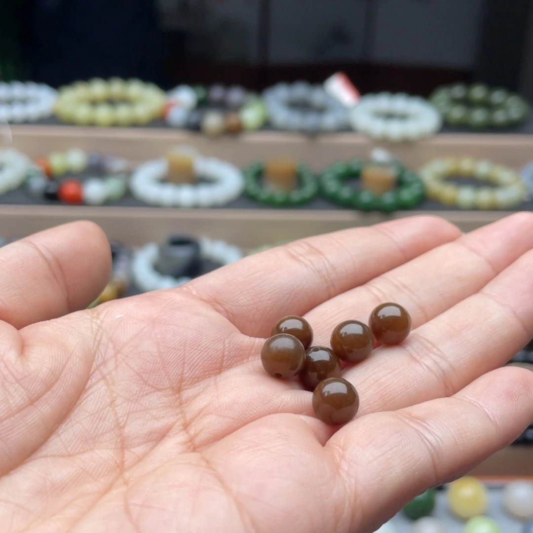 和田玉手链未镶嵌格*