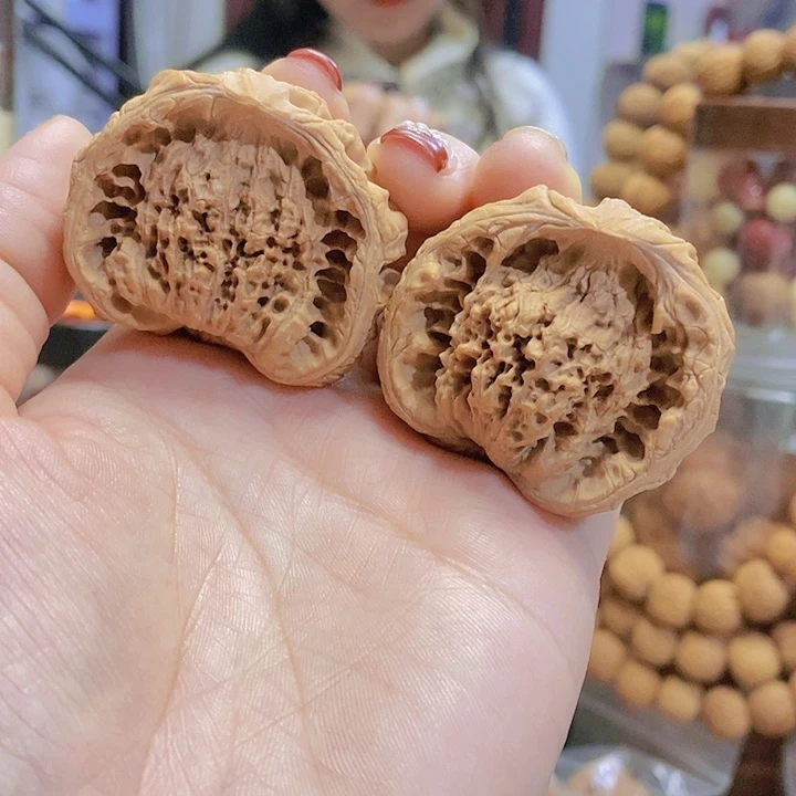 【闪购商品】文玩核桃把件43.5蛇头
