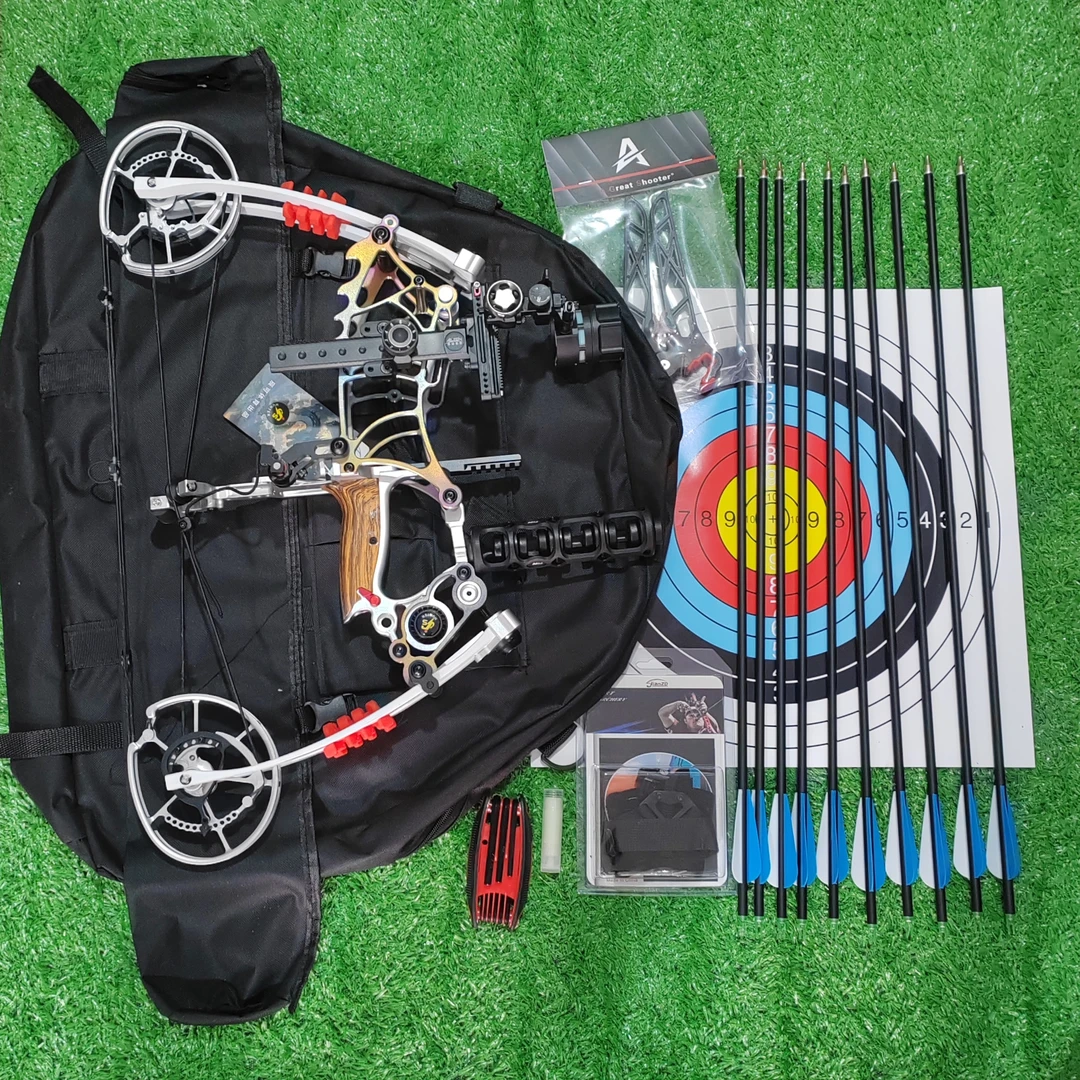 新款银色钛合金龙鳞倍镜款全套