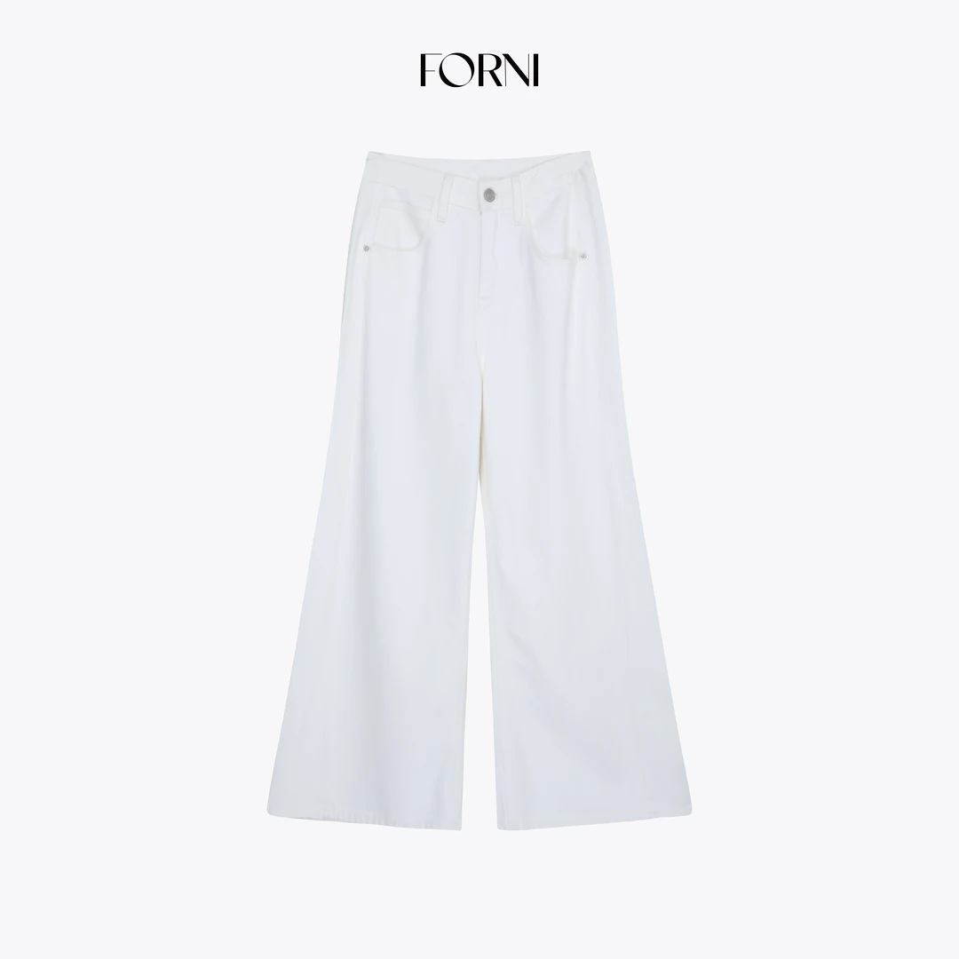 FORNI 彩虹牛仔 2025秋季VTG定染多色天丝棉阔腿牛仔裤