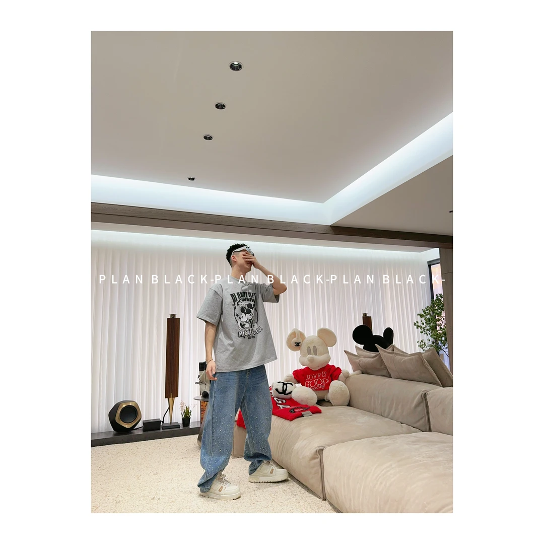 RICH陈发财【恰恰舞Ⅱ】随便穿都好看！趣味印花短袖T恤6689