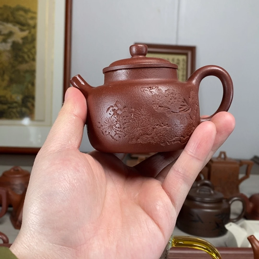 茶壶紫砂原矿泥料传统工艺制作