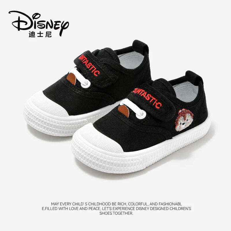 Disney/迪士尼童鞋宝宝鞋子新款儿童休闲帆布鞋女童透气男女小童