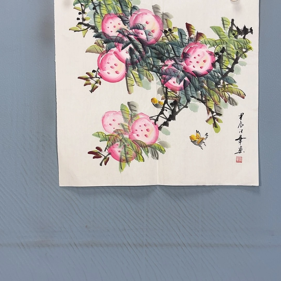 国画1253 牡丹一如您的脸颊