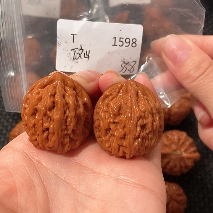 文玩核桃吊坠文山33.8