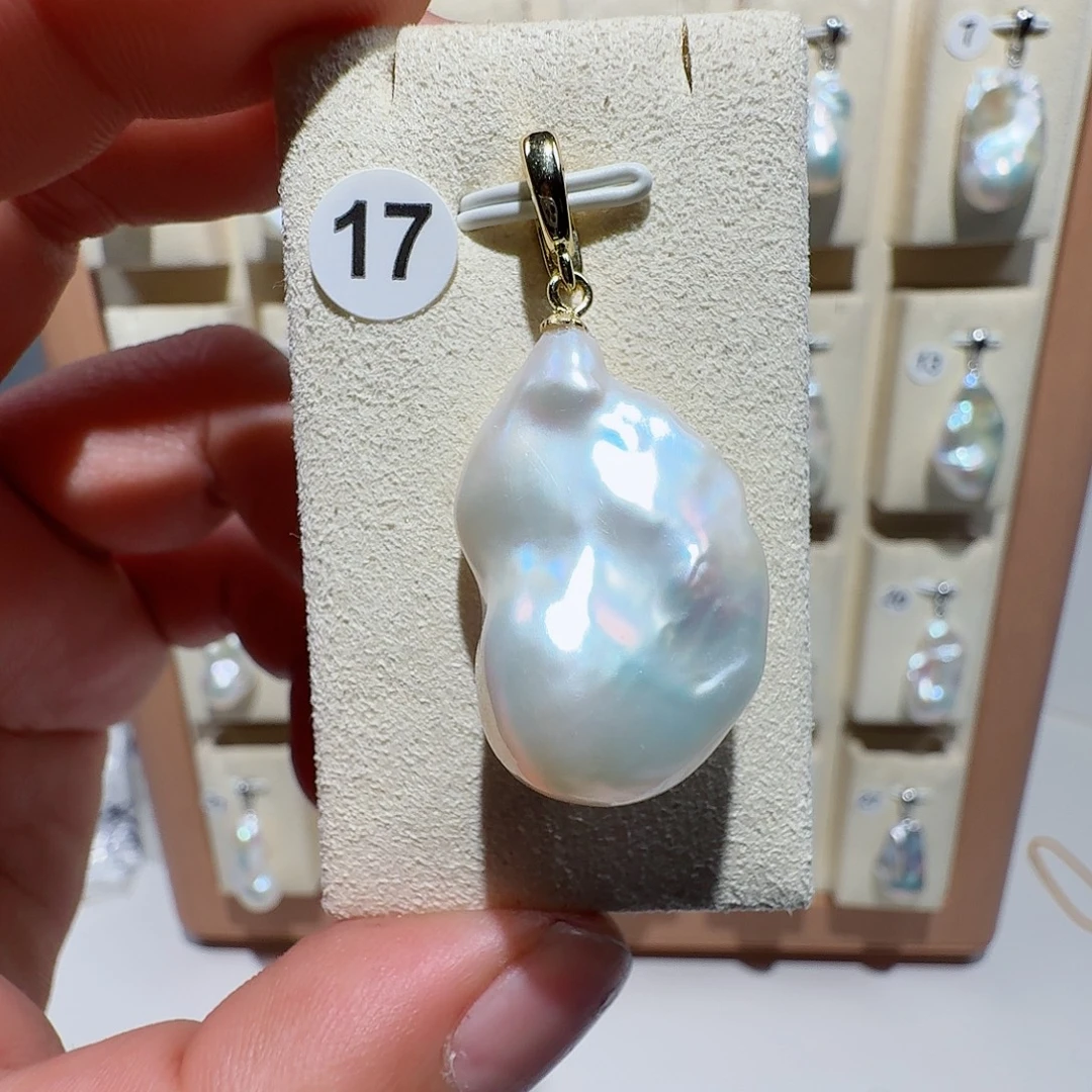 淡水珍珠颈饰合金