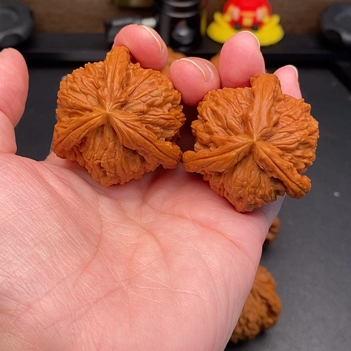 小***孩把件文玩核桃白奔