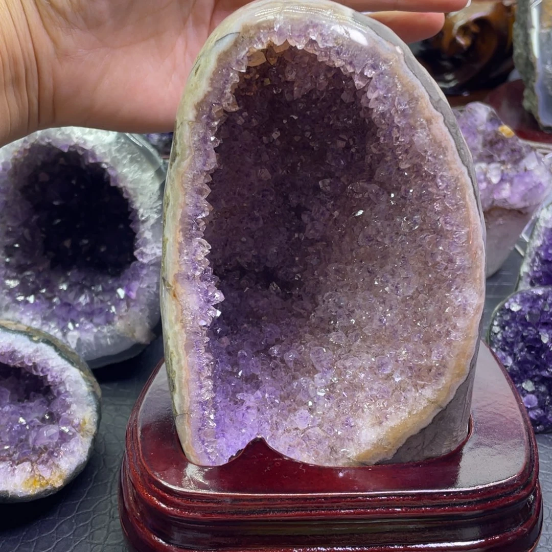 大型摆件（非配饰）紫晶未镶嵌