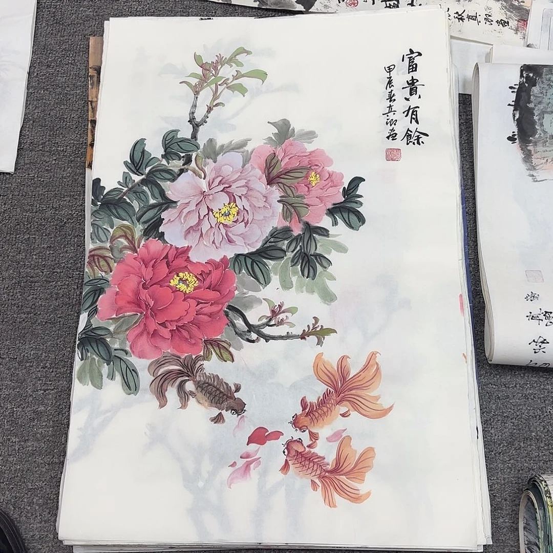 国画国画作品多次入选国内外大展