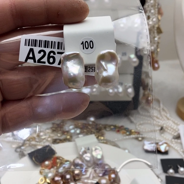 合金颈饰淡水珍珠267
