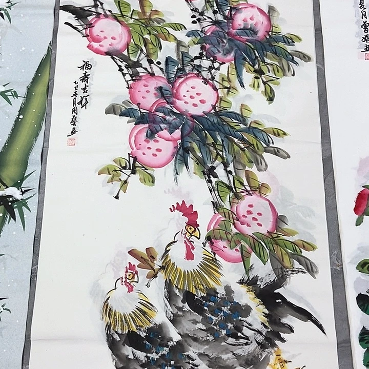 小周画廊的直播间