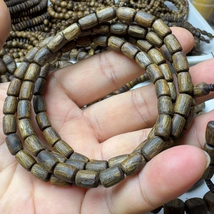 沉香手串_**n张勺子手串15克加