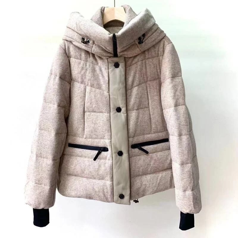 【北总严选】帕迪恩21354连帽短款羽绒服