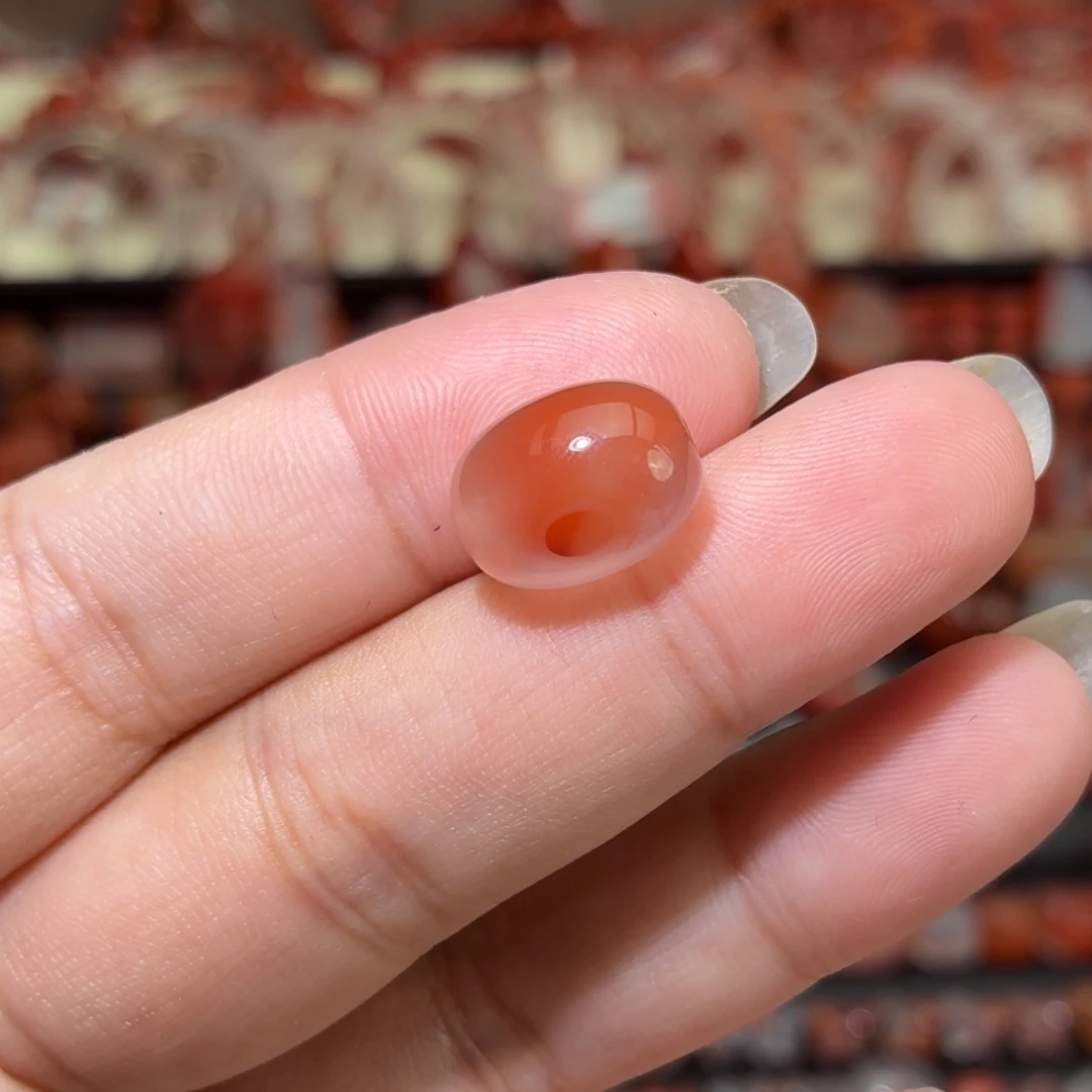 南红玛瑙未镶嵌颈饰10咪枣珠