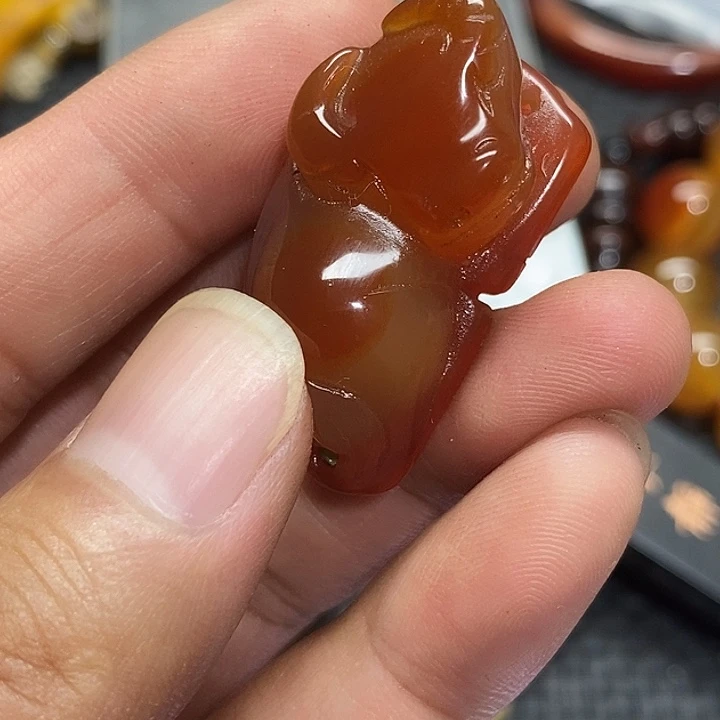 滴血莲花菩提吊坠