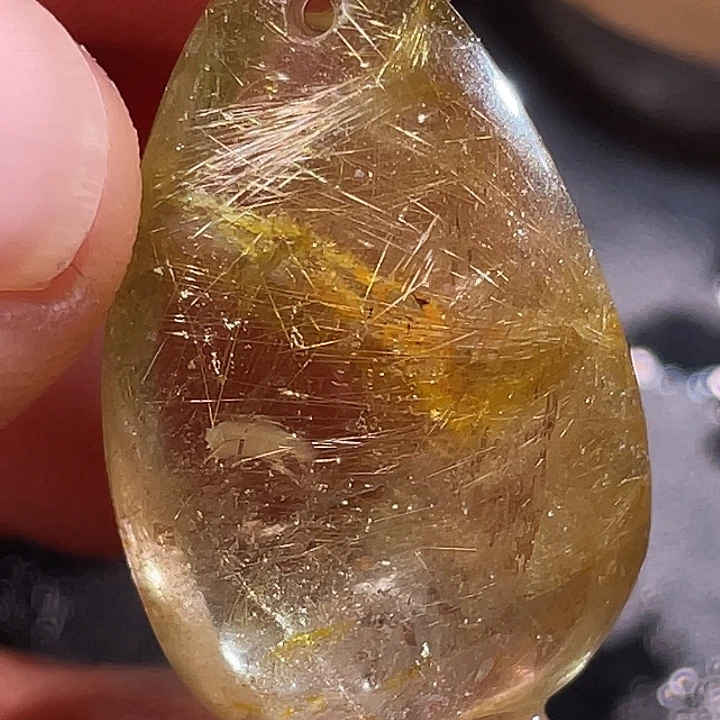 缘***我发晶颈饰未镶嵌钛