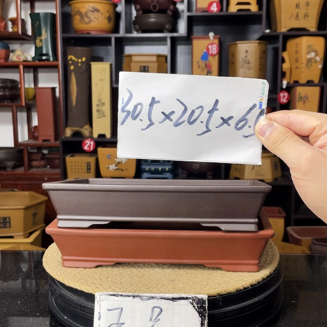 紫砂D-婉秋紫砂花盆