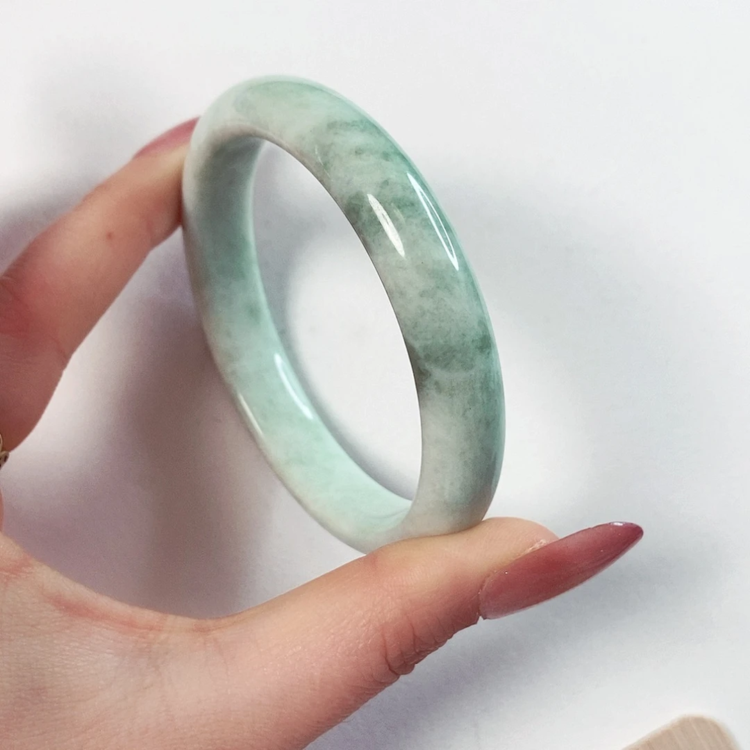 蓝田玉（蛇纹石化大理石玉）手镯未镶嵌