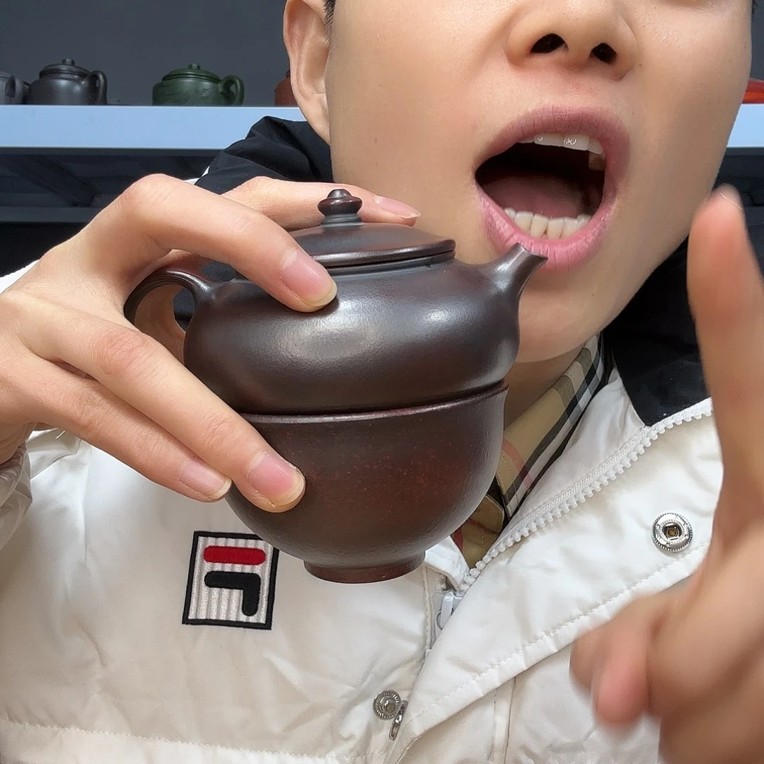 紫砂茶壶民间手艺人全手工制作