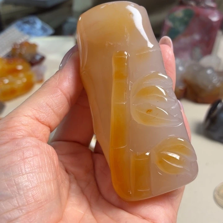 玛瑙/玉髓未镶嵌吊坠(不含链)