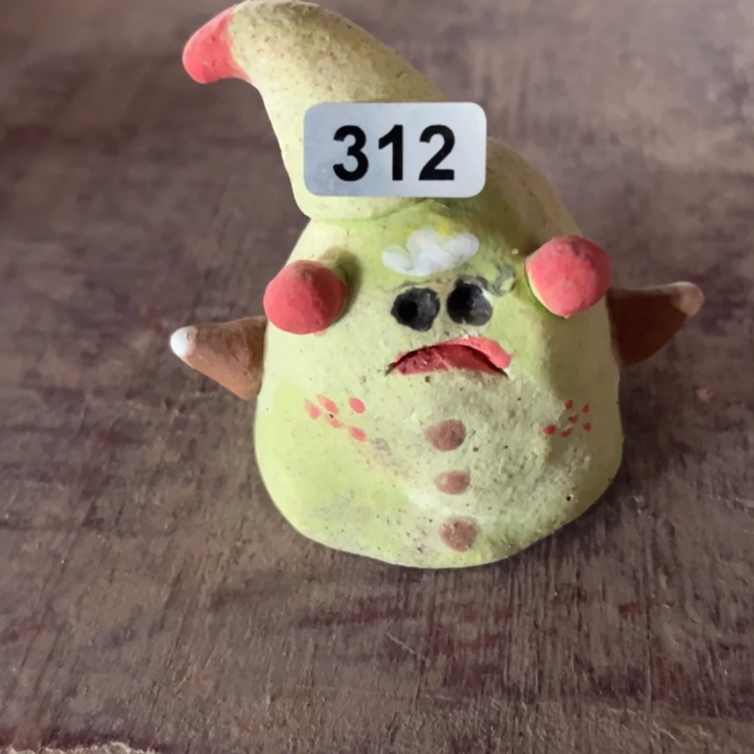 摆件纯手工抽象陶瓷摆件尾货福利312