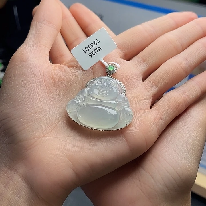 翡翠未镶嵌吊坠(不含链)翡翠吊坠