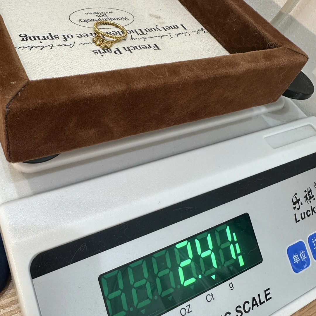 足金精品工艺戒指