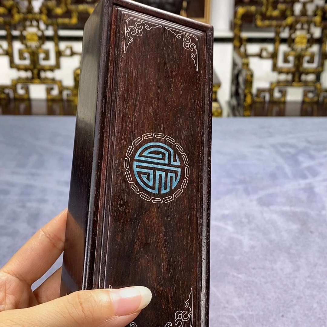 紫檀木类成套家具抽拉盒