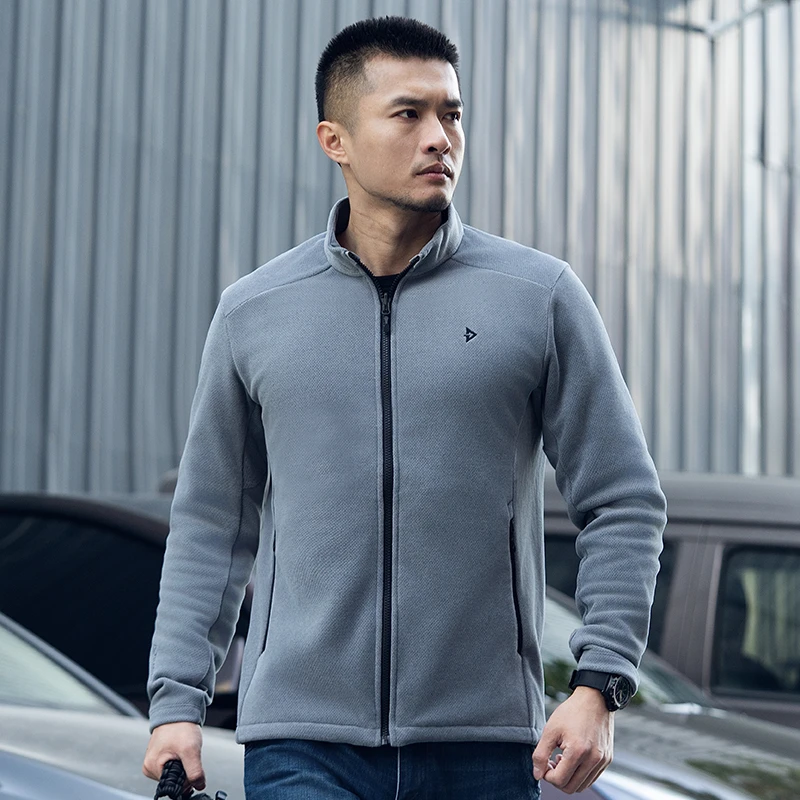 【龙牙】隐之炽松Polartec轻暖透气抓绒夹克通勤穿搭户外休闲男士