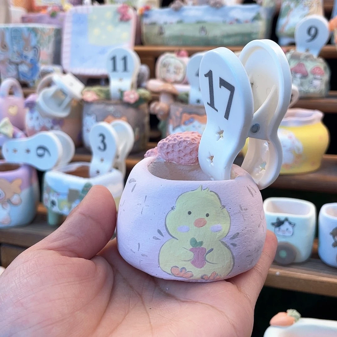 花盆17……手工花盆