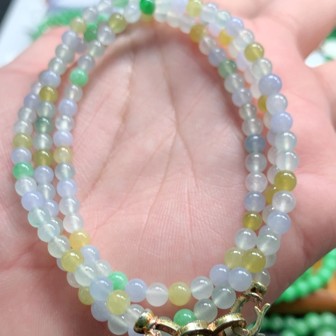 翡翠未镶嵌手链翡翠