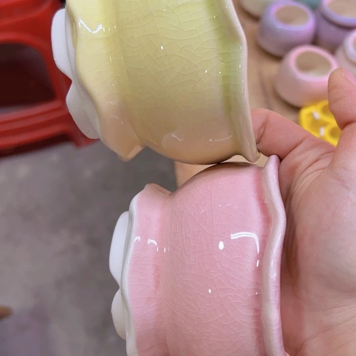 陶瓷花盆当场凑满12包邮