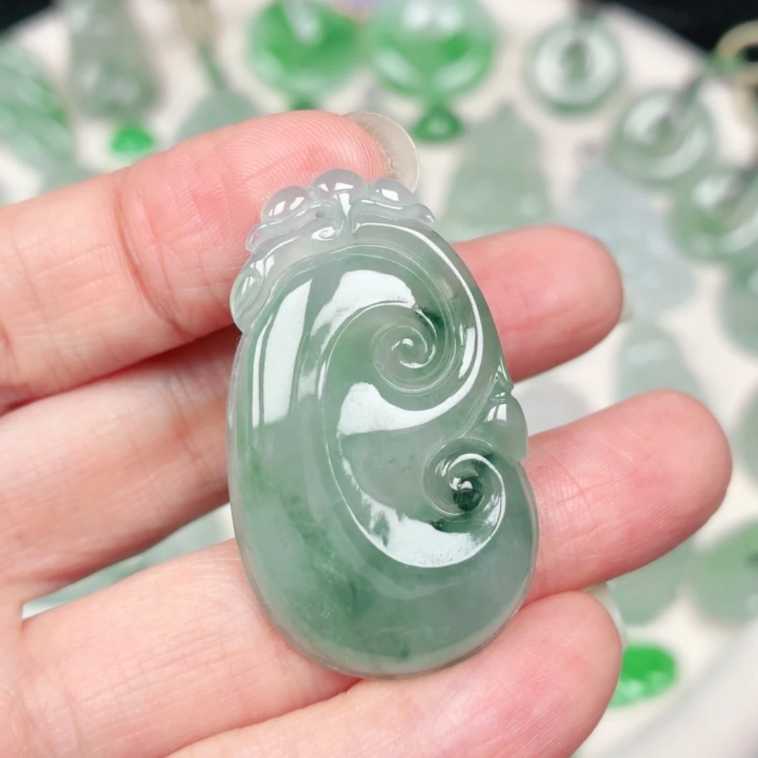 颈饰未镶嵌翡翠缅甸天然A货翡翠