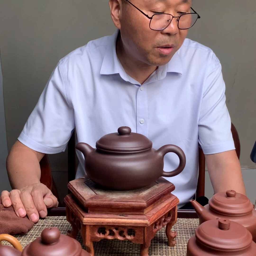 茶壶紫砂Y**福宜兴紫砂壶茶壶原矿紫砂壶