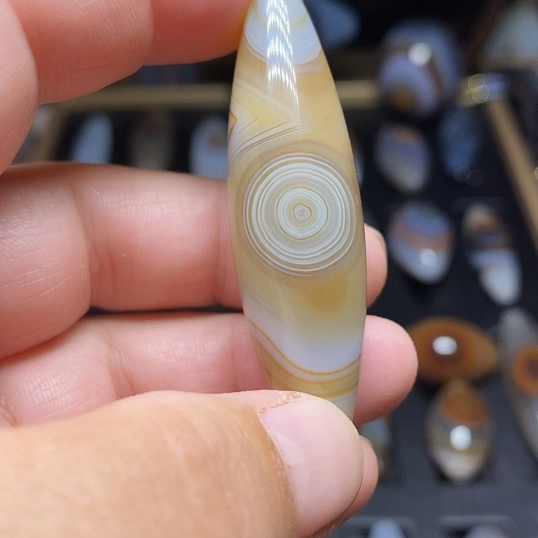 玛瑙/玉髓未镶嵌吊坠(不含链)