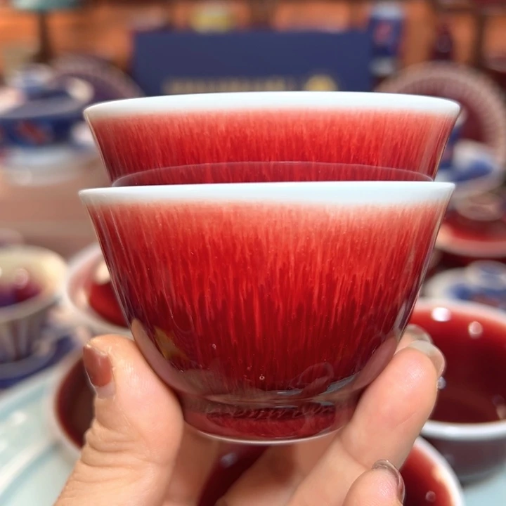 瓷片景德镇品艺轩郎红