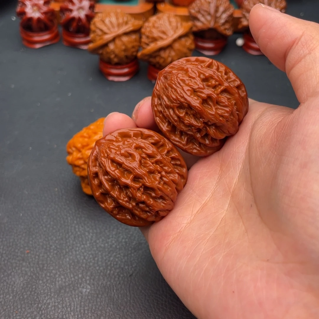 文玩核桃把件麦虎