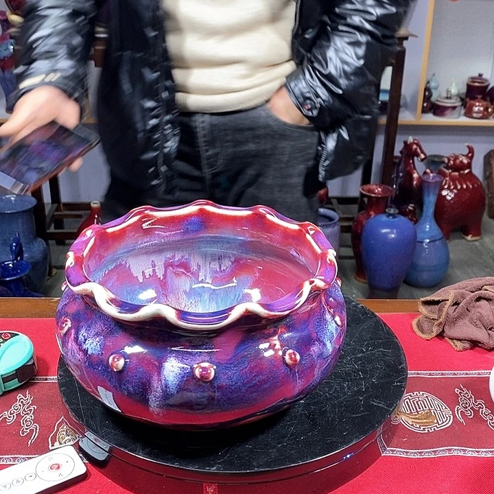 瓶三*中国神垕精品钧瓷