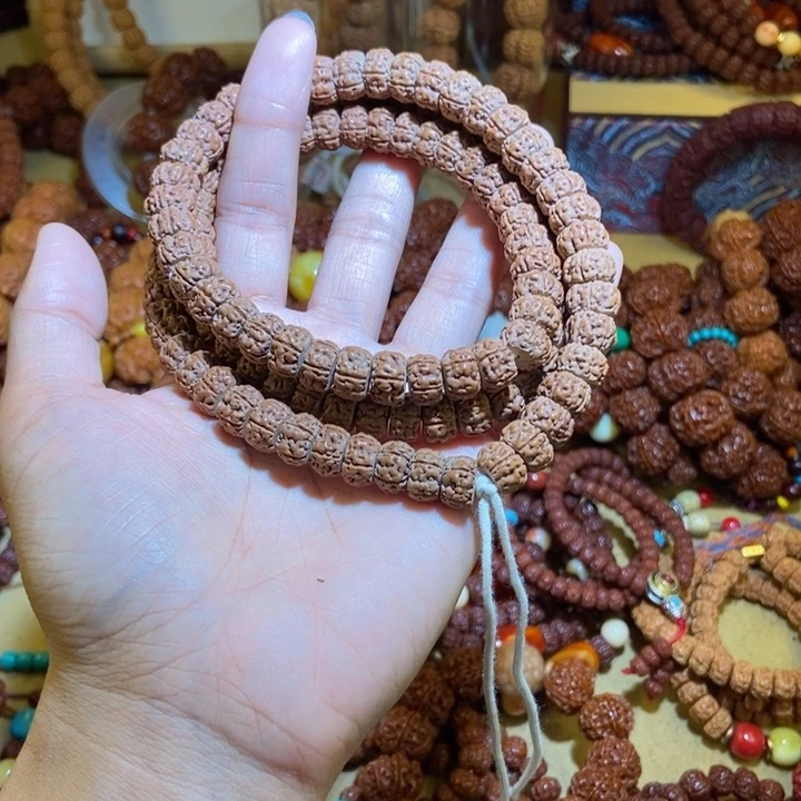 吊坠金刚菩提断**鱼105原籽108藏