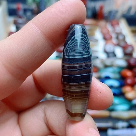 玛瑙/玉髓合金颈饰