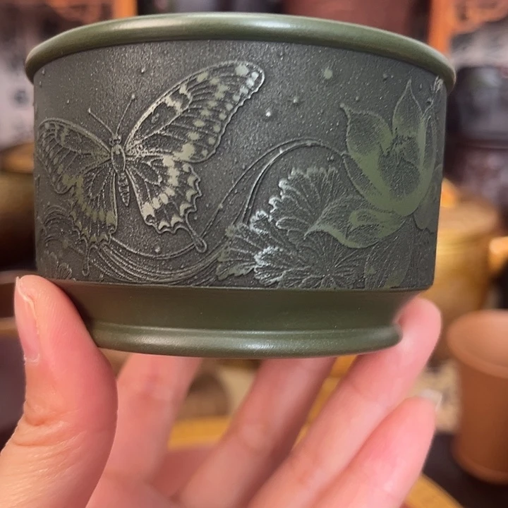 紫砂茶杯宜兴紫砂茶具正品