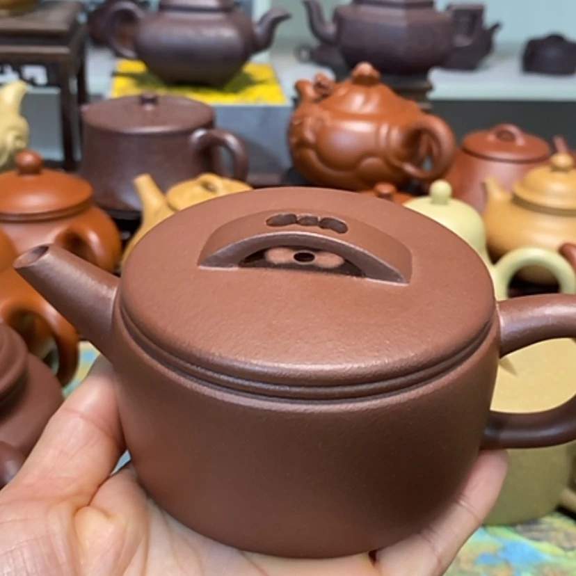 【闪购商品】紫砂茶壶底槽清半手工