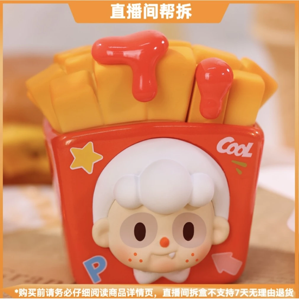 【拆盒】Pancy当个吃货吧系列潮玩盲盒可爱摆件手办