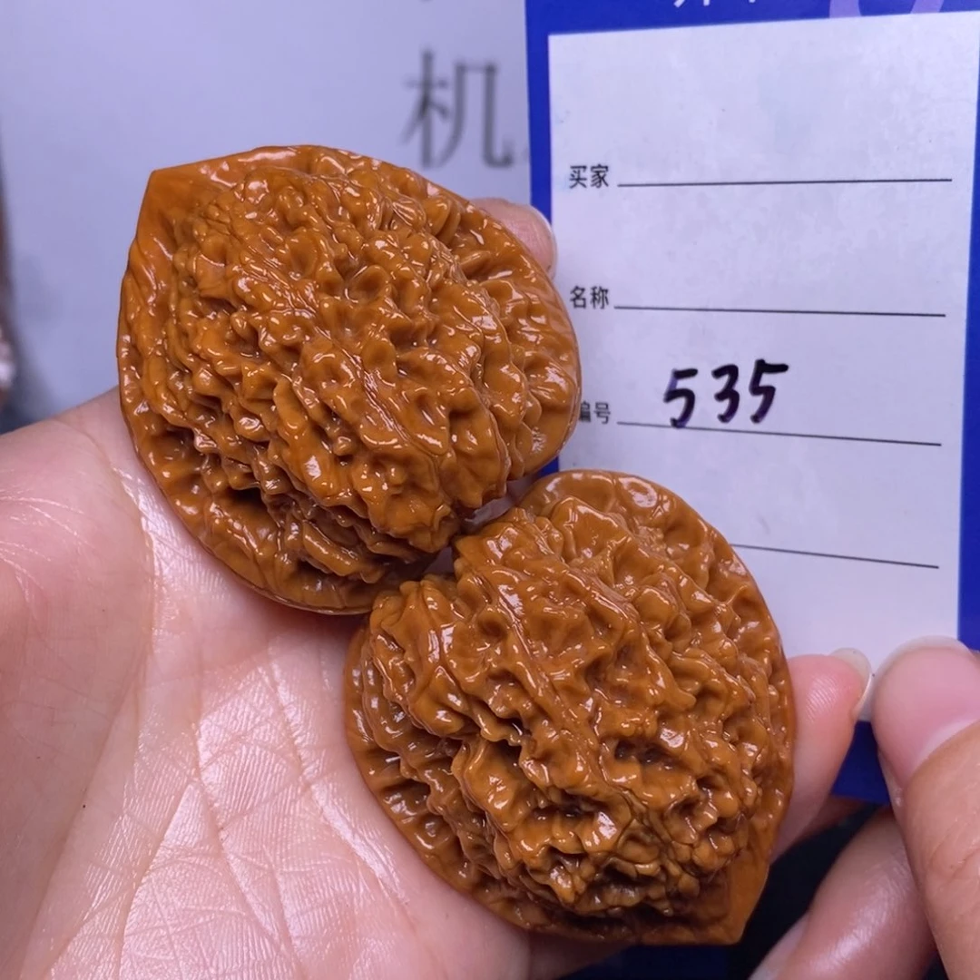 文玩核桃把件535/43官帽