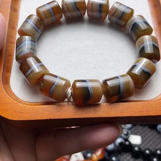 玛瑙/玉髓合金手链