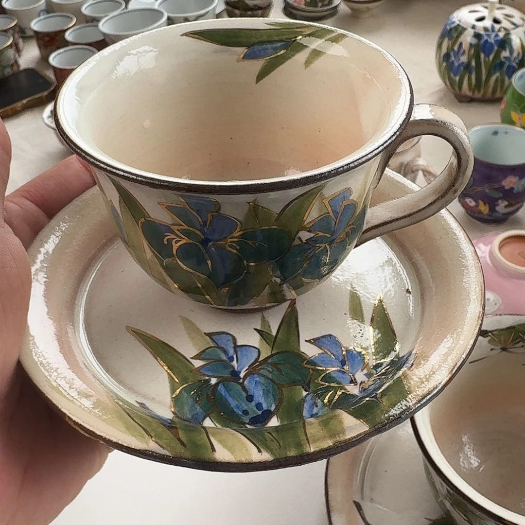 瓷片清水咖啡杯一个