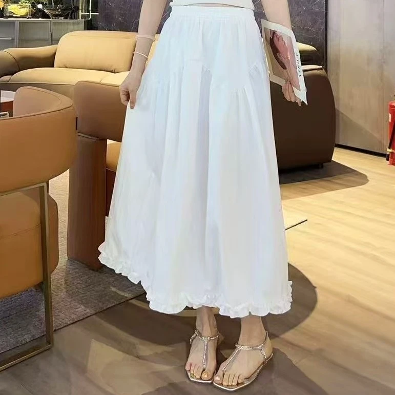 夏季半身长裙-甜 3866时尚休闲百搭显瘦潮流款胖MM大码女装新款