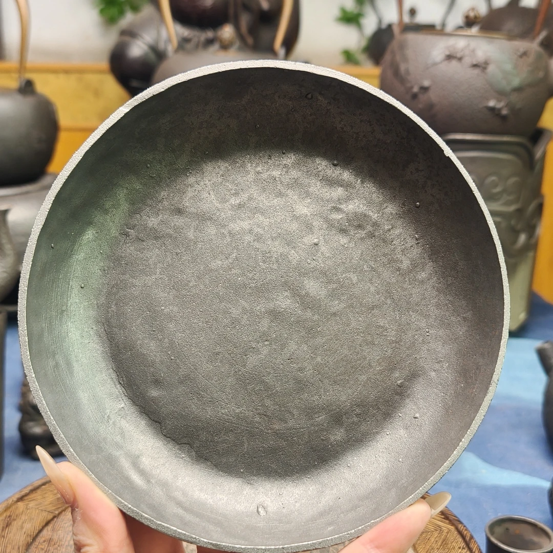当代 砂铁壶托壶垫纯手工日式干泡盘(实物以直播间为准)