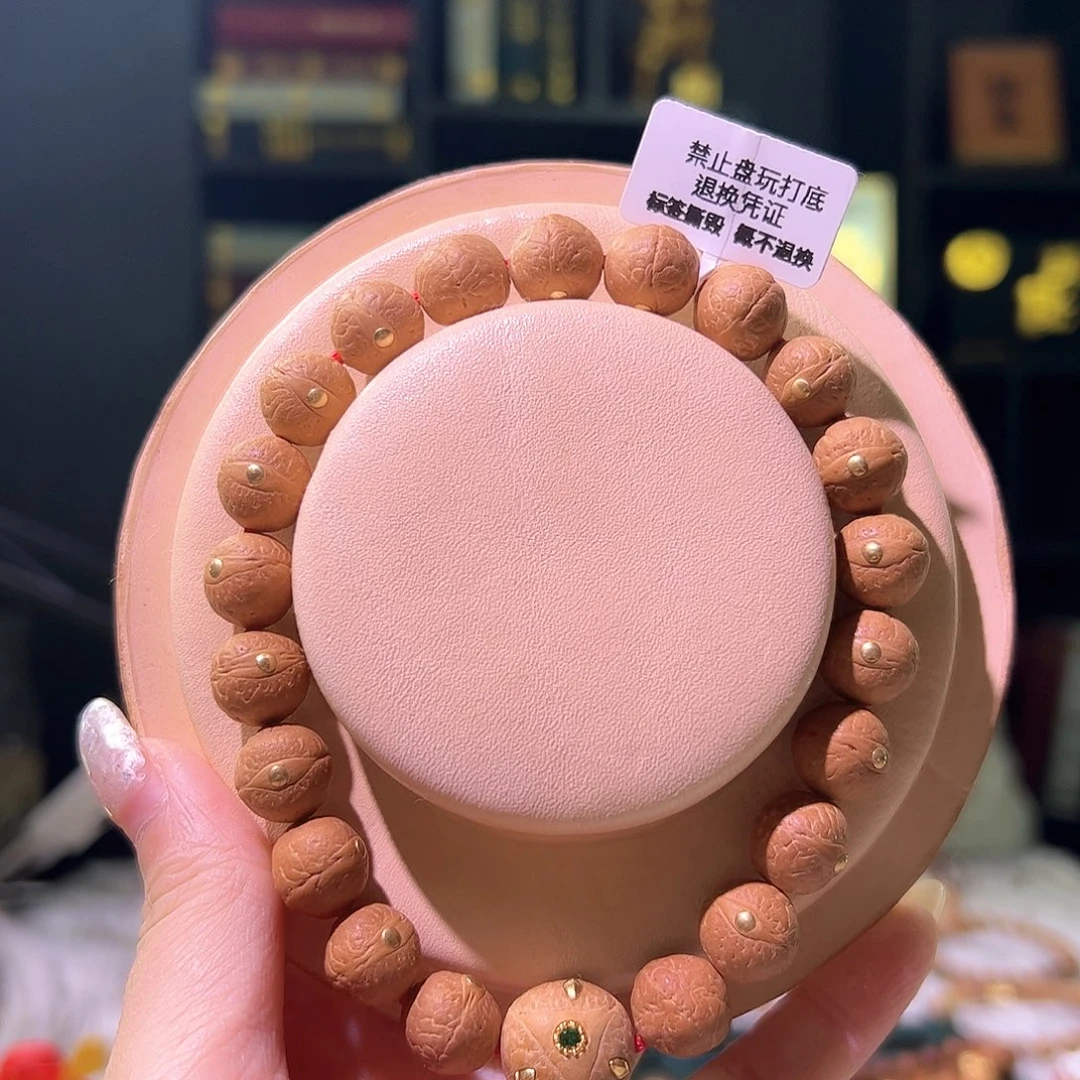 手串凤眼菩提12单仓镶嵌