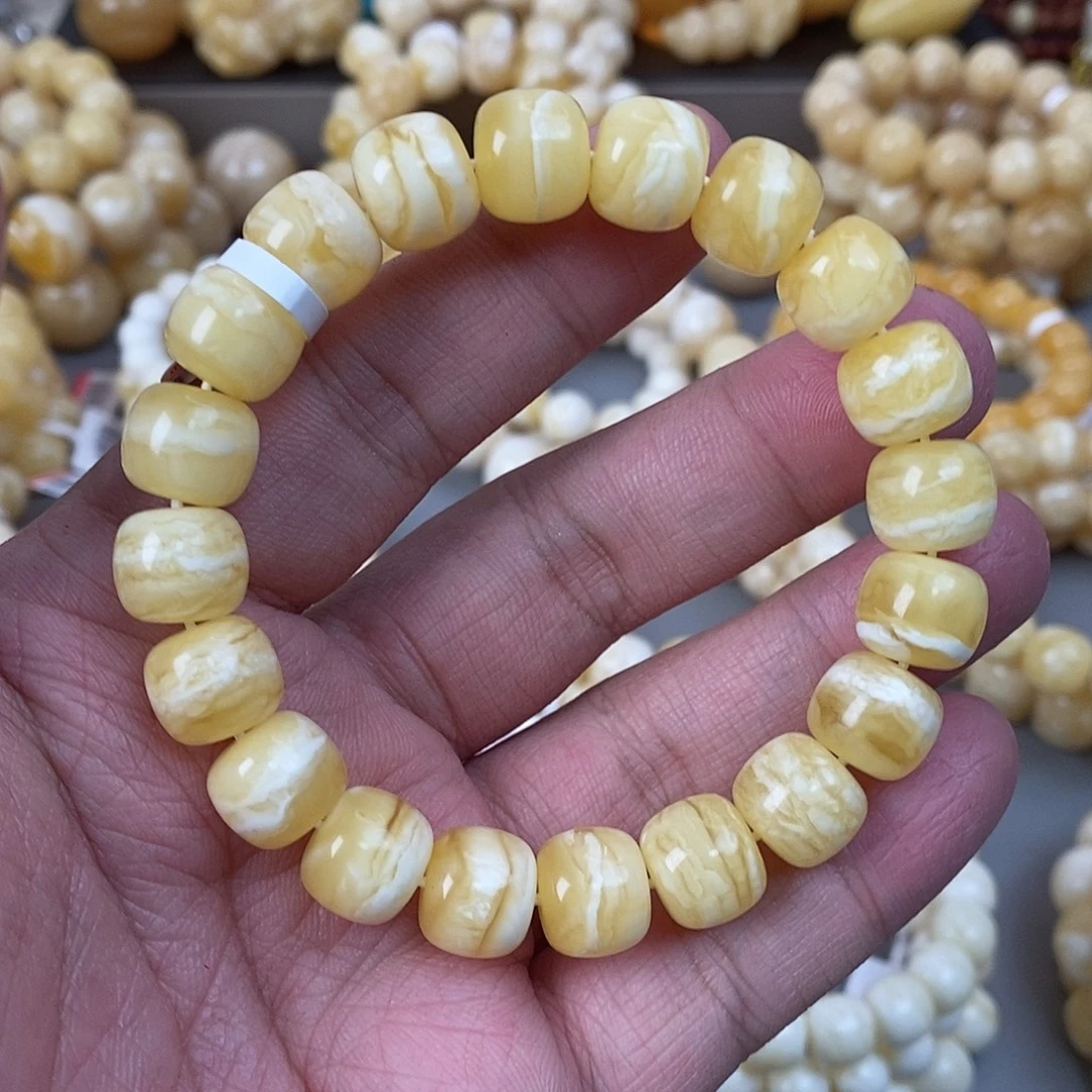 蜜蜡未镶嵌珠宝奇石22g 12.3mm